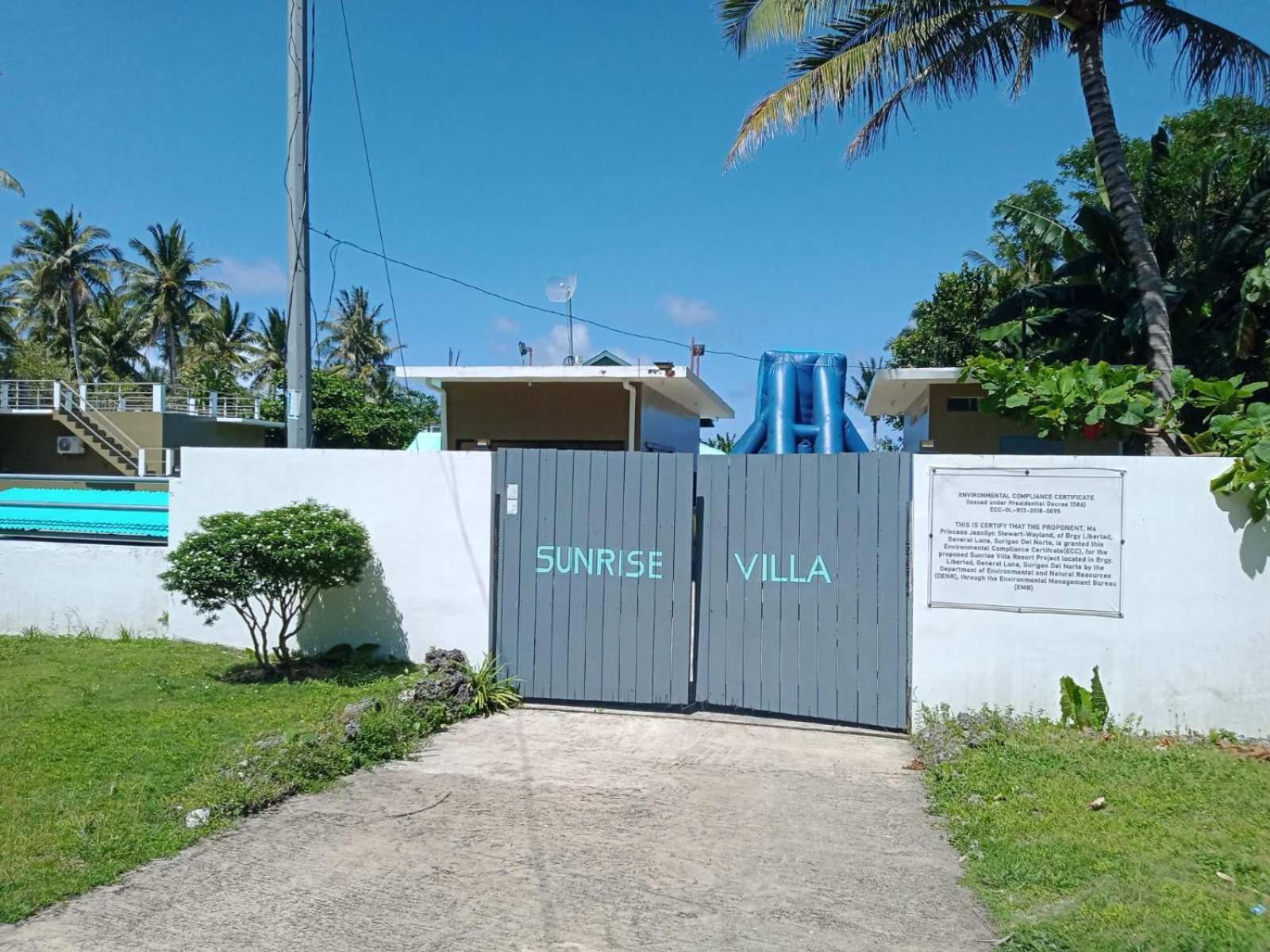 Siargao Sunrise Villa 제너럴 루나 외부 사진